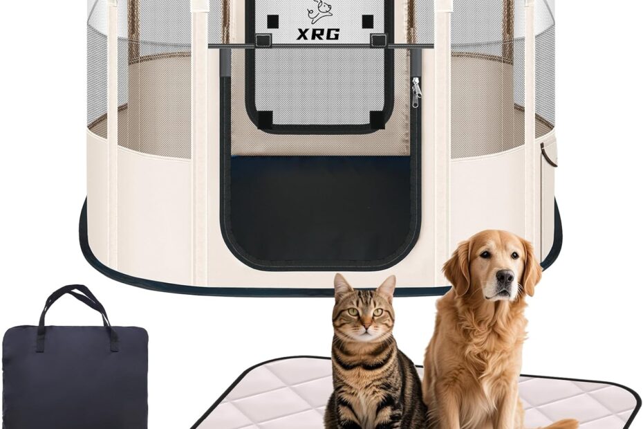 Ultimate Review: Portable Dog Playpen for Indoor & Outdoor Adventures!