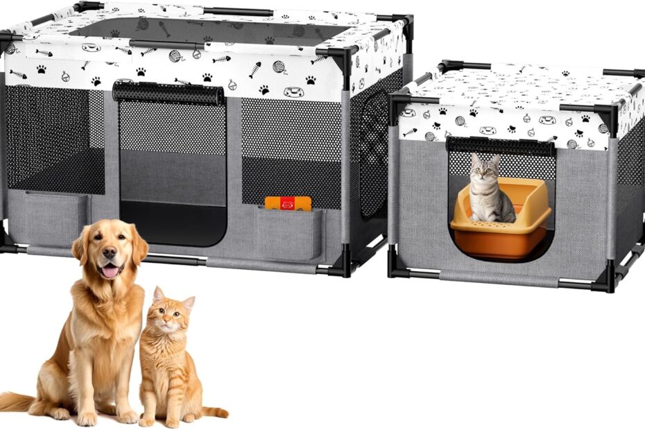 Ultimate Review: Portable Playpen for Cats and Dogs – Safe Fun Anytime, Anywhere!