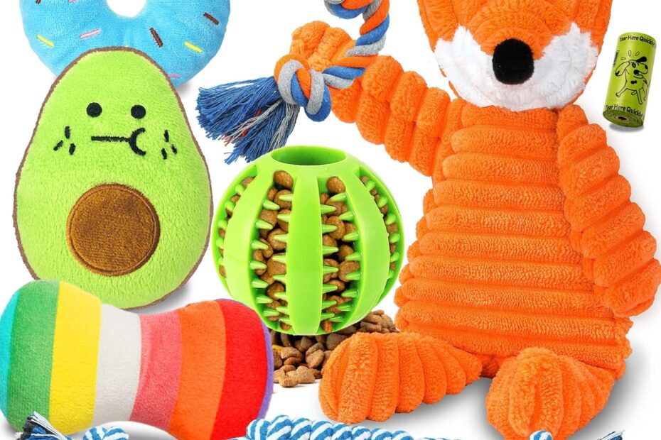 Ultimate Review: Zeaxuie 9 Pack Puppy Chew Toys – The Perfect Teething Solution for Small Dogs!