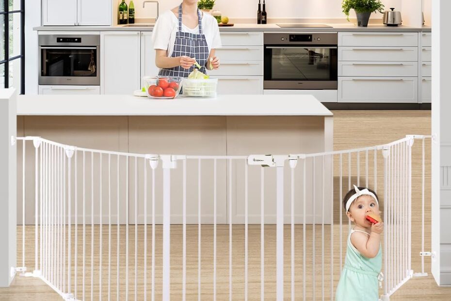 Ultimate Safety Solution: COMOMY Extra Wide Baby & Dog Gate Review