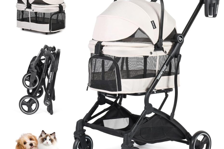 Unleash Adventure: T3 3-in-1 Small Pet Stroller Review