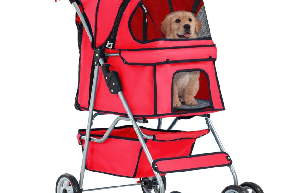 Unleash Adventure: The FDW Pet Stroller Review for Your Furry Friends!