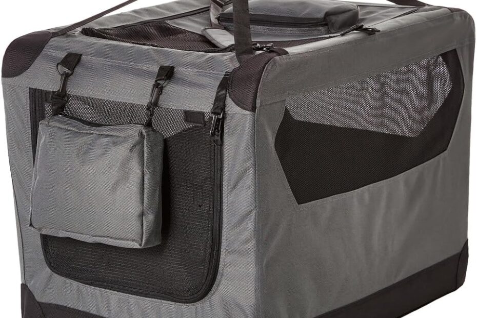 Unleash Comfort: Review of the Amazon Basics Portable Dog Crate