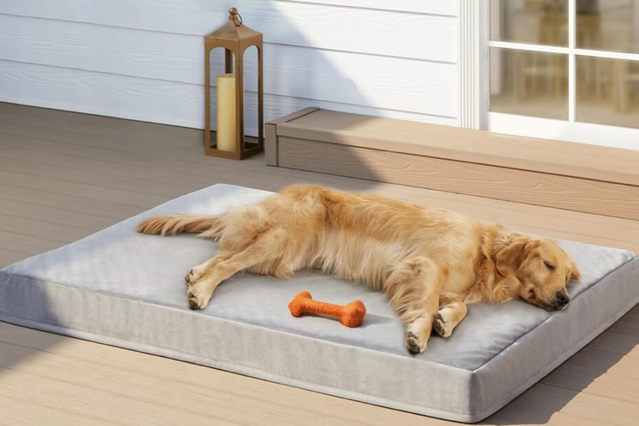 Unleash Comfort: The Indestructible Dog Bed Your Large Pooch Deserves!