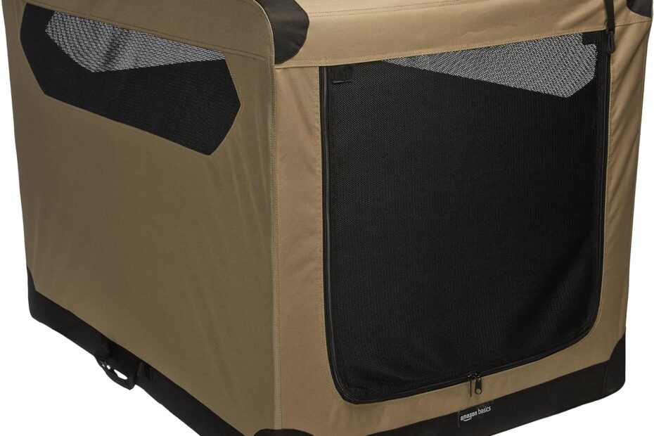 Unleash Convenience: A Review of the Amazon Basics Double Door Dog Crate