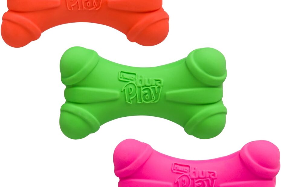 Unleash Fun: Hartz DuraPlay Squeaky Bone Toy Review for Medium Dogs