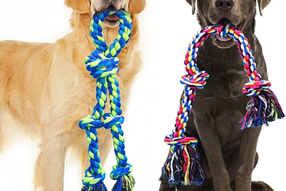 Unleash Fun: Review of Feeko Heavy Duty Dog Rope Toys for Aggressive Chewers