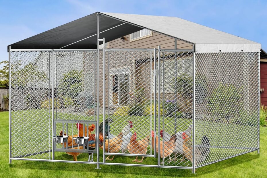 Unleashing Comfort: Discover the ROOMTEC Large Chicken Coop & Dog Kennel!