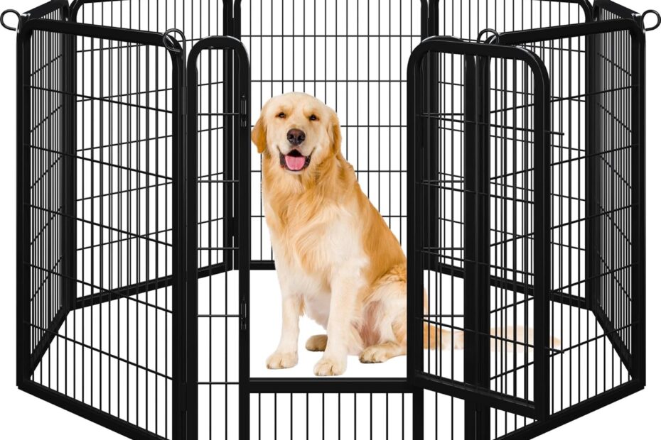 Unlock Freedom: The Yaheetech 40-Inch Dog Playpen Review