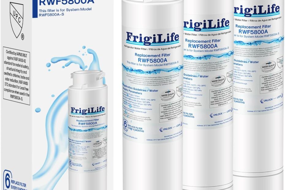 Unlock Freshness: RWF5800A Water Filter Replacement for Frigidaire - Top Recommendation!