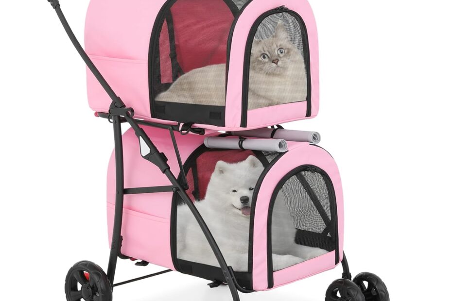 Upgrade Your Pet Outings: MoNiBloom Double Dog Stroller Review