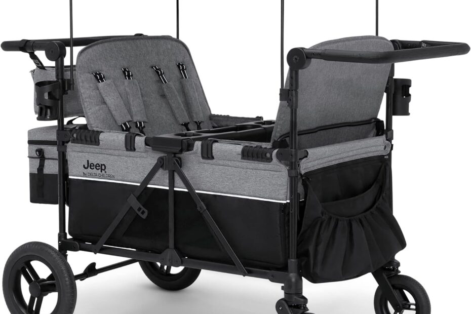 Adventure Awaits: The Jeep Wrangler Deluxe 4 Seater Stroller Wagon Review