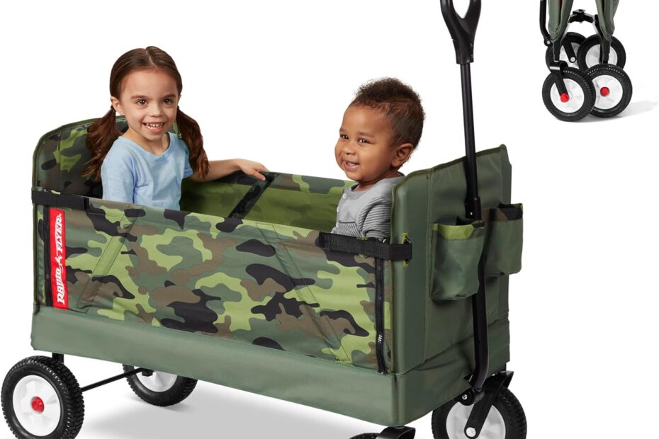 Adventure Awaits: The Ultimate Radio Flyer 3-in-1 Camo Folding Wagon Review