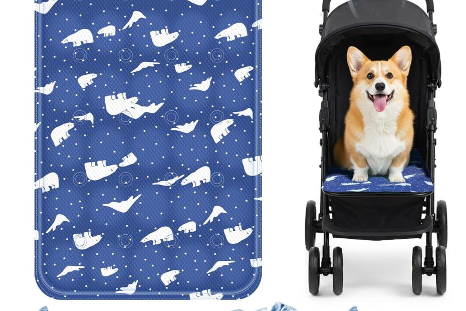 Beat the Heat: Review of the Nuanchu Waterproof Dog Stroller Cooling Mat