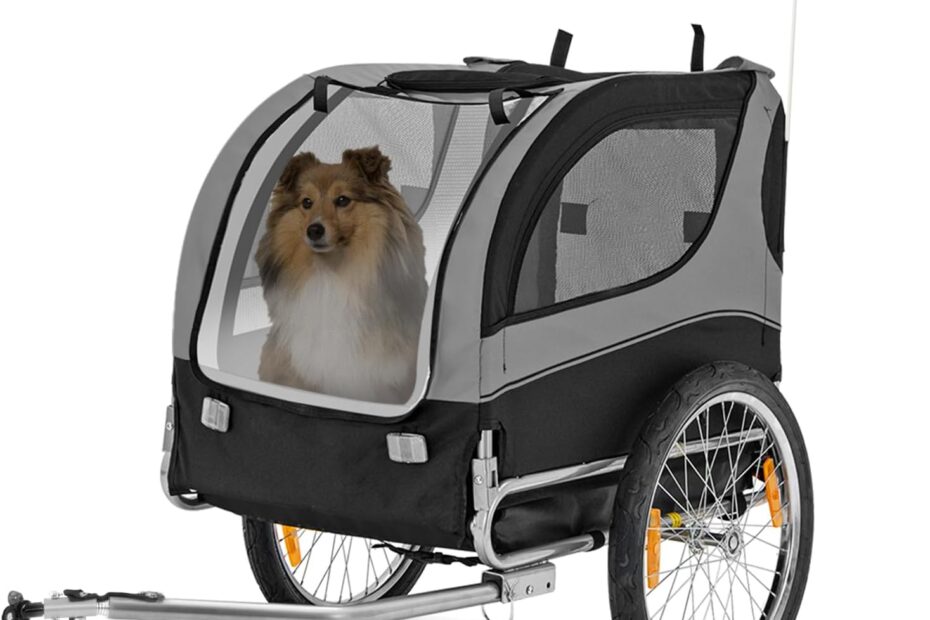 Bike Bliss for Your Pup: Tangkula Dog Bike Trailer Review!
