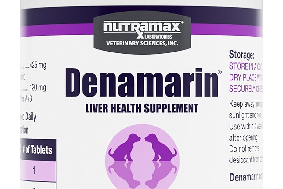 Boost Your Dog's Liver Health with Denamarin: A Must-Have Supplement for Large Breeds!