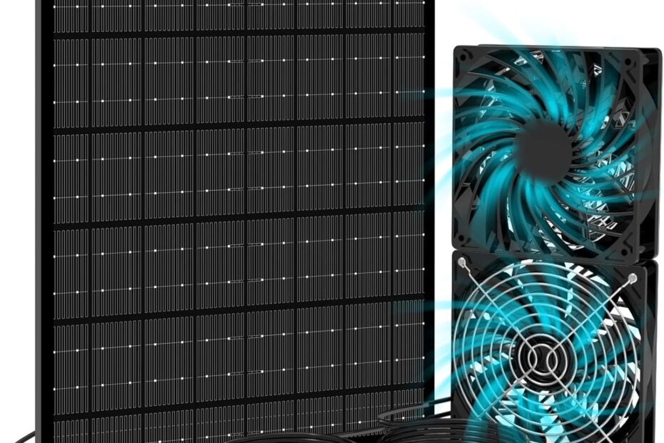 Breathe Easy: The Ultimate Solar-Powered Exhaust Fan for Perfect Ventilation!