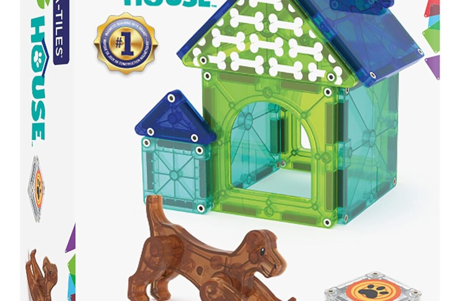 Build & Play: A Review of the MAGNA-TILES Dog House 13-Piece Set!