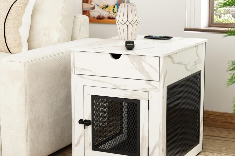 Chic Comfort: Review of the Piskyet Wooden Dog Crate Furniture for Stylish Pet Lovers