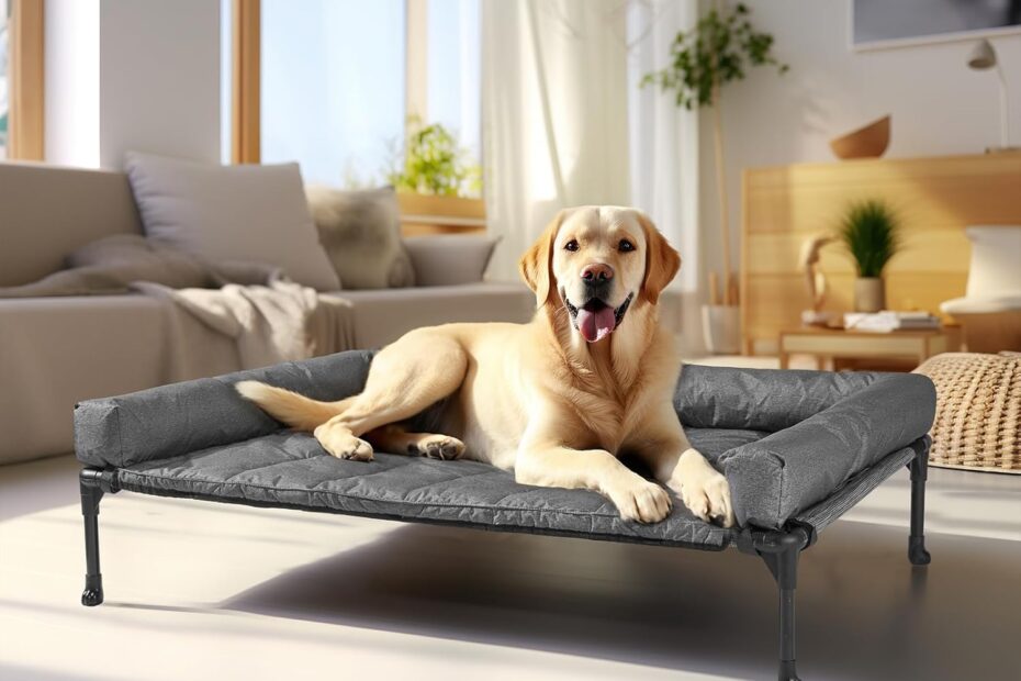 Chill Out: The Veehoo Elevated Dog Bed Review for Ultimate Comfort!
