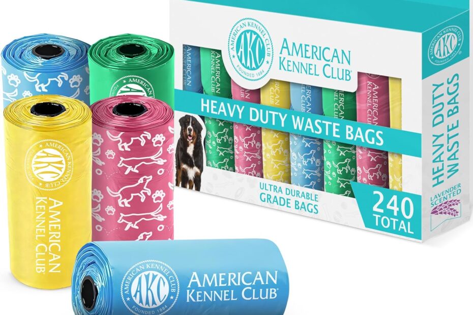 Clean Up in Style: Reviewing AKC Lavender Scented Dog Poop Bags