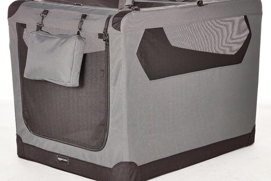 Comfort on the Go: A Review of the Amazon Basics Folding Portable Dog Crate