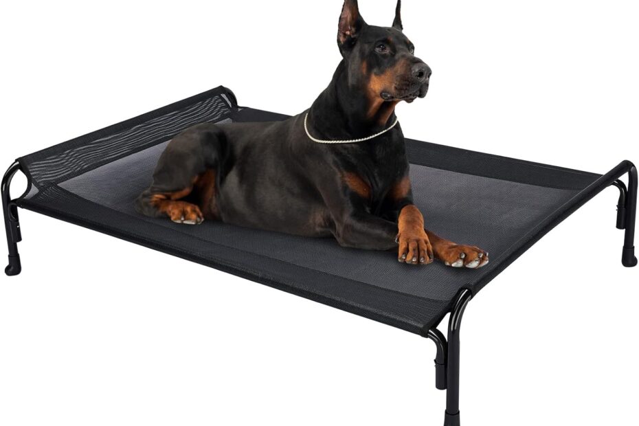 Cool Comfort for Large Paws: Veehoo XL Outdoor Elevated Dog Bed Review