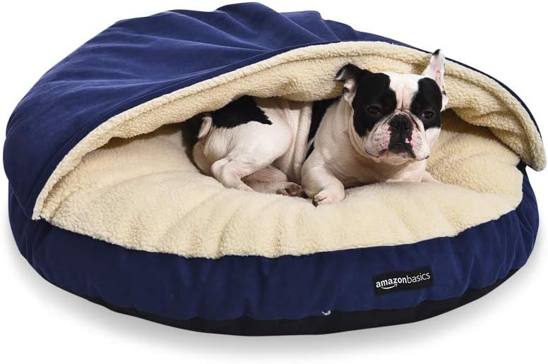 Cozy Comfort: A Review of the Amazon Basics Pet Cave Bed for Your Furry Friend
