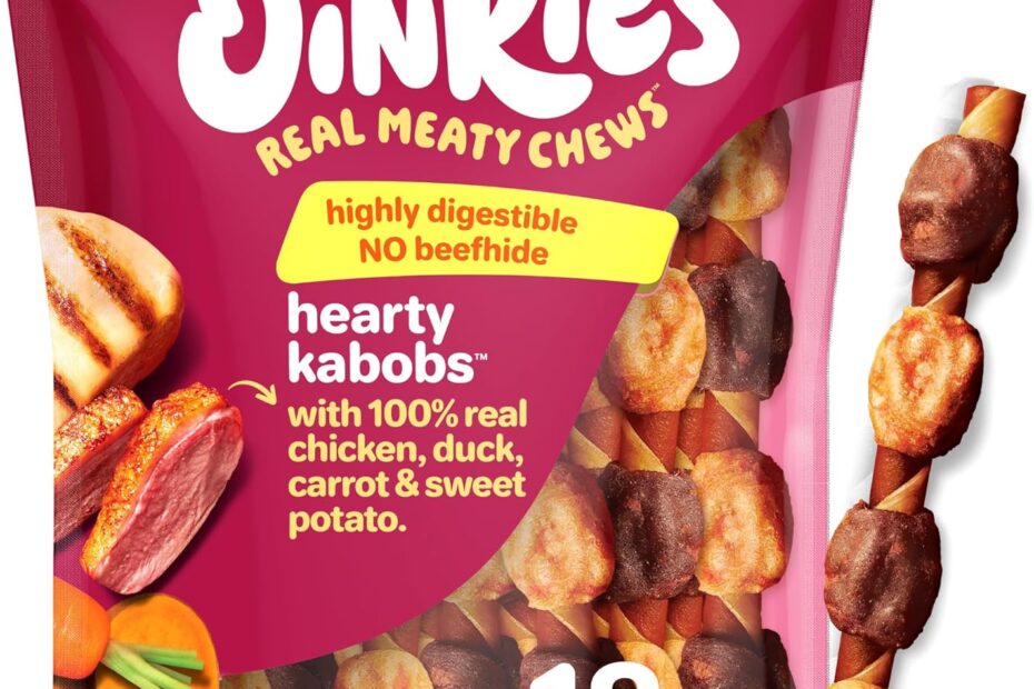 Deliciously Healthy: Hartz Oinkies Hearty Kabob Treats for Happy Dogs!