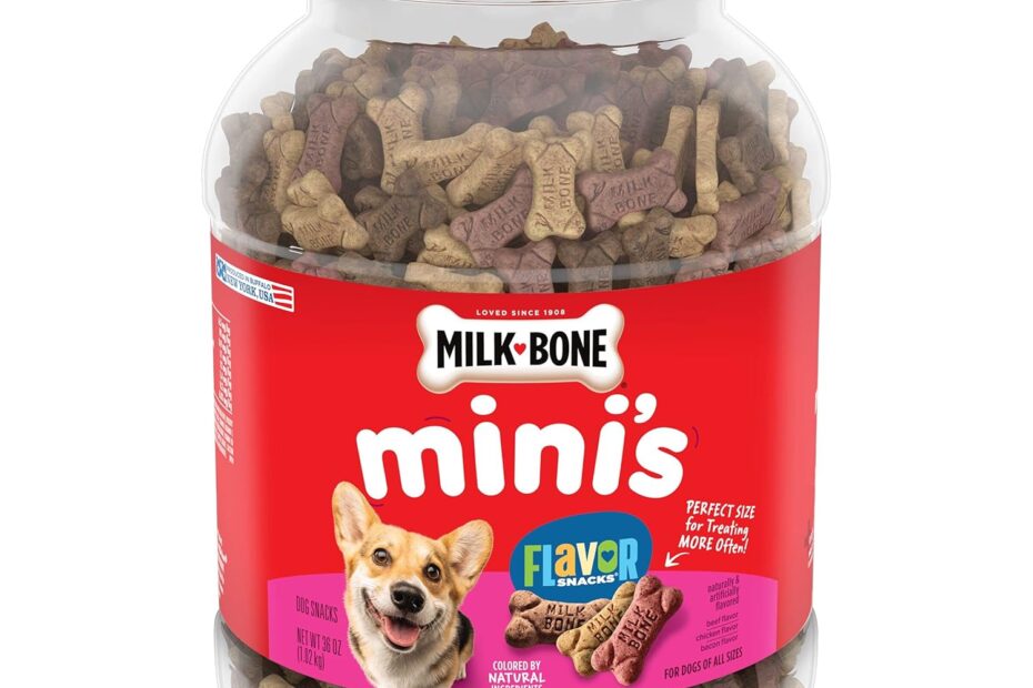Deliciously Irresistible: A Review of Milk-Bone Mini's Flavor Snacks for Happy Pups!
