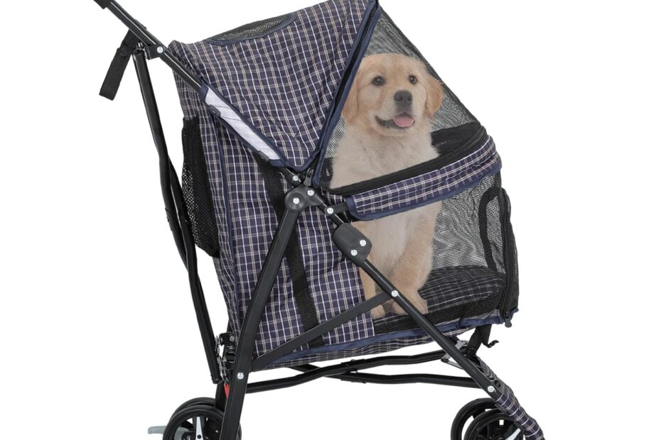 Discover Comfort on the Go: Review of the Athena 4-Wheel Pet Stroller for Medium Dogs