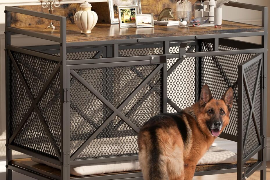 Discover Comfort & Style: COZPAW Large Dog Crate Furniture Review