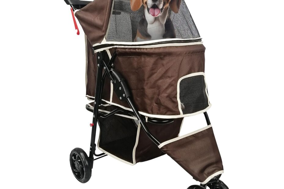 Discover the Comfort of the AmorosO Pet Stroller: Your Ultimate Companion for On-the-Go Pets!