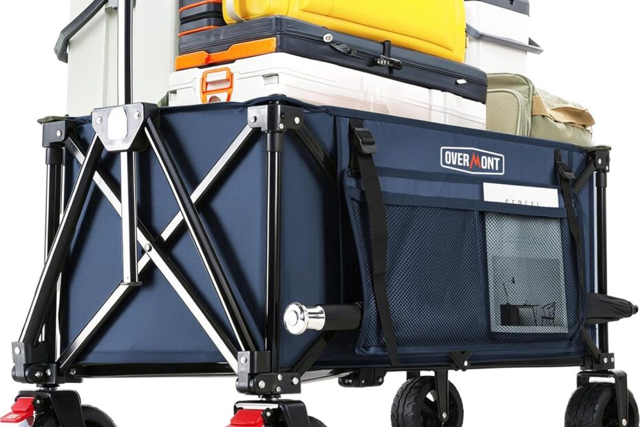 Discover the Overmont Collapsible Wagon Cart: Your Ultimate All-Terrain Companion!