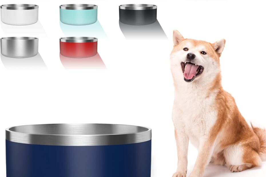 Discover the Perfect Dog Bowl: Non-Slip, Easy-Clean Stainless Steel Review!