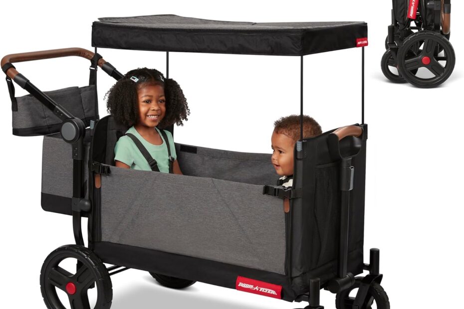 Discover the Perfect Family Companion: The Radio Flyer Atlas Foldable Wagon Review!