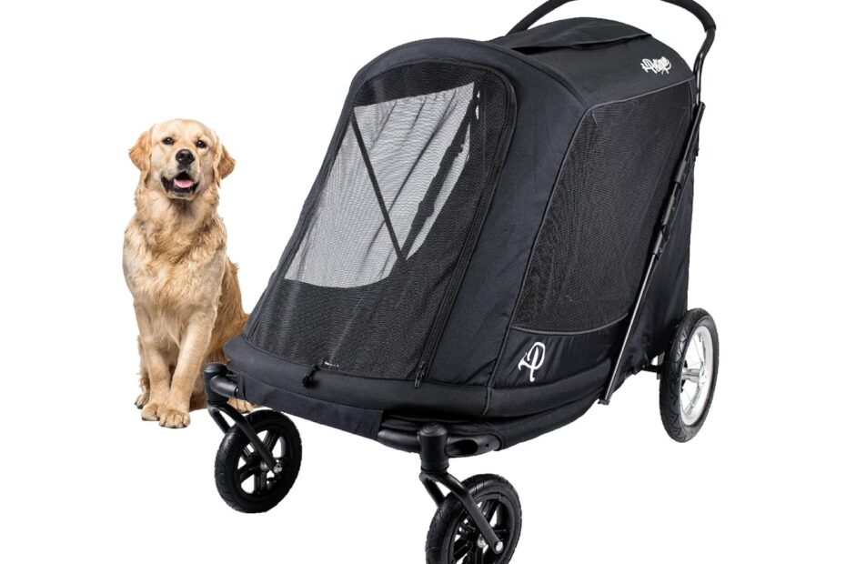 Discover the Petique Apollo Elite Stroller: The Perfect Ride for Larger Pets!