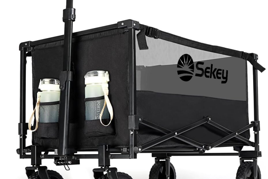 Discover the Sekey Collapsible Wagon: Your Go-To Heavy-Duty Garden Cart!