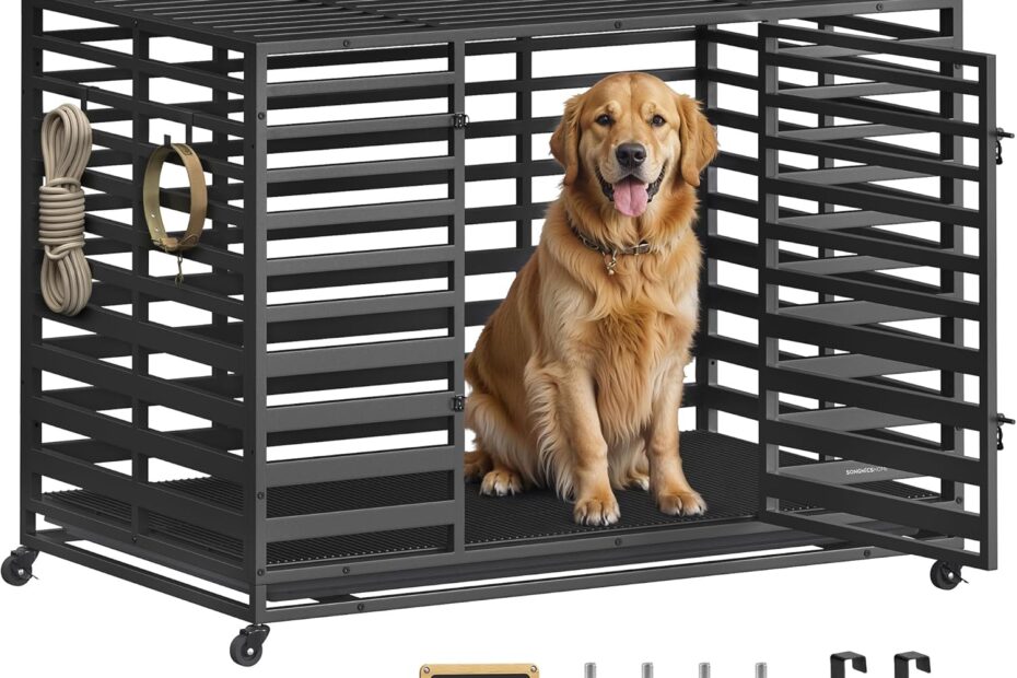 Discover the Strength of Comfort: SONGMICS XXL Heavy-Duty Dog Crate Review