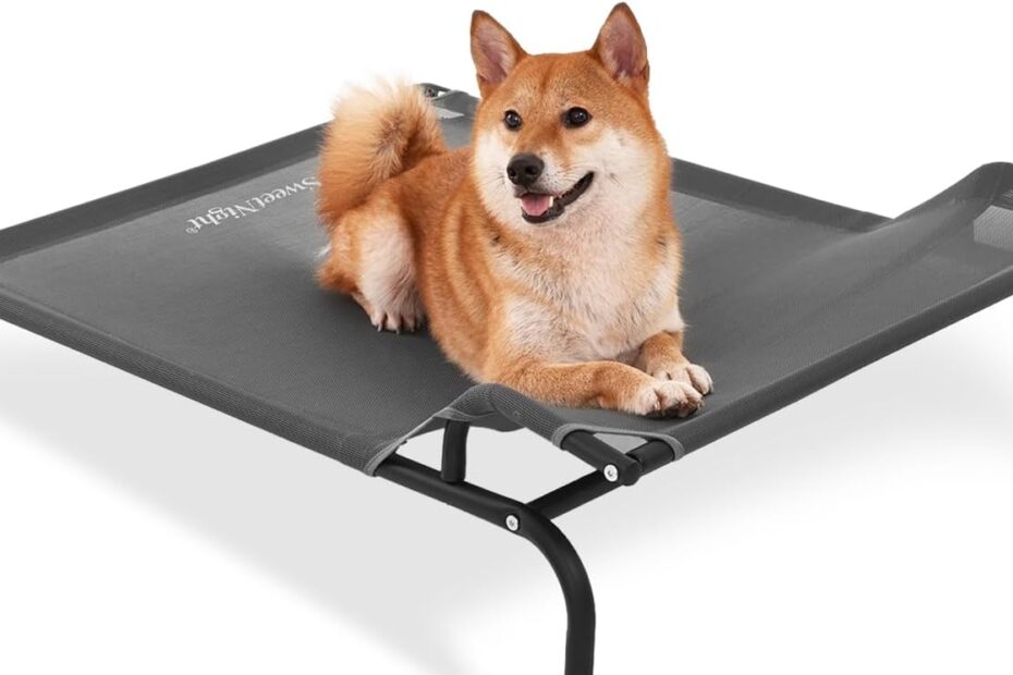 Discover the Sweetnight Elevated Dog Bed: Comfort & Durability for Your Large Pup!