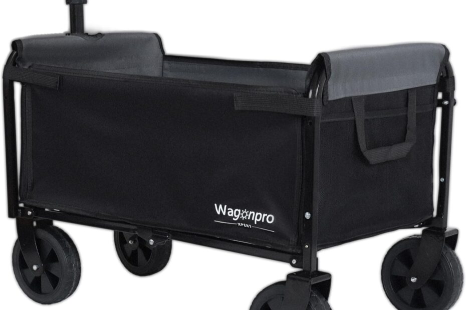 Discover the Ultimate All-in-One Folding Wagon: Perfect for Adventures with Pets and Gear!