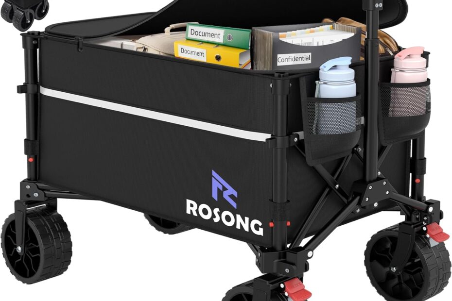 Discover the Ultimate Convenience: The Collapsible Cart for All Your Needs!