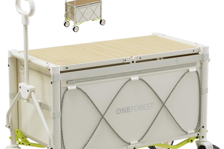 Discover the Ultimate Convenience with the ONEFOREST Collapsible Wagon Cart!