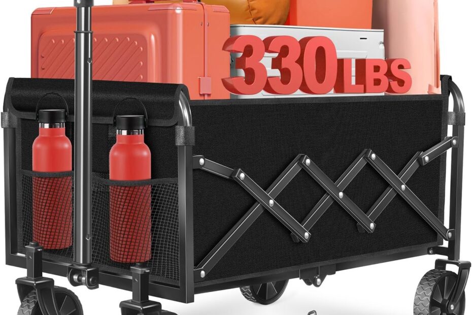 Discover the Ultimate Foldable Wagon Cart: Your Go-To for Beach, Camping, and More!
