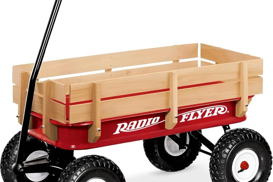 Discover the Ultimate Fun: Radio Flyer Pull Along Kids Wagon Review