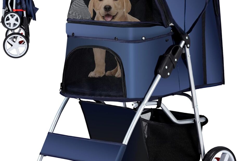 Discover the Ultimate Pet Stroller: Comfort and Convenience for Your Furry Friend!