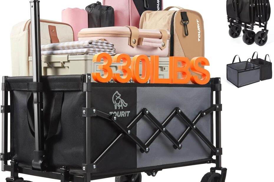 Discover the Ultimate Portable Solution: TOURIT Foldable Collapsible Wagon Review