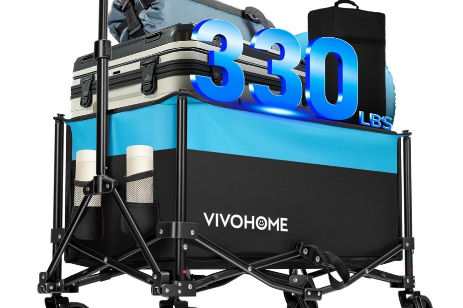 Discover the Ultimate Versatility: VIVOHOME Collapsible Wagon Review