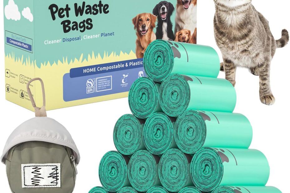 Eco-Friendly Cleanup: AYOTEE's 100% Compostable Dog Poop Bags Review