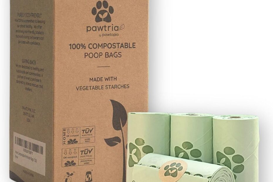 Eco-Friendly Cleanup: Pawtria Certified Compostable Dog Poop Bags Review